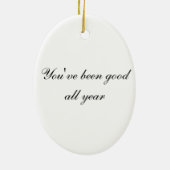 私はずっとよいオーナメントです セラミックオーナメント (裏面)
