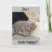 私はそうです**SAD**です。 カード (正面)