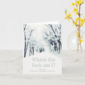 私はそうでなけれ失ったば。 カード (黄色い花)