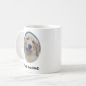 "私はそう混同した"おもしろTシャツ及びギフトです コーヒーマグカップ (正面左)