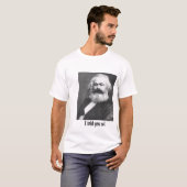 私はそう言いました! Tシャツ (正面フル)