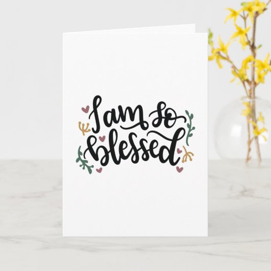 私はそう賛美だ カード (黄色い花)