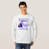 私はそこにいました! ワシントン州の9/12 3月(前部か背部) Tシャツ (正面フル)