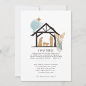 私はそこにエンジェルバイブル引用文出生シーン シーズンカード (正面)