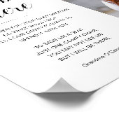 私はそこに行く記念座席ベビーシャワー ポスター (角)