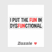 私はそのおもしろいを機能不全に陥れた シール (シート)