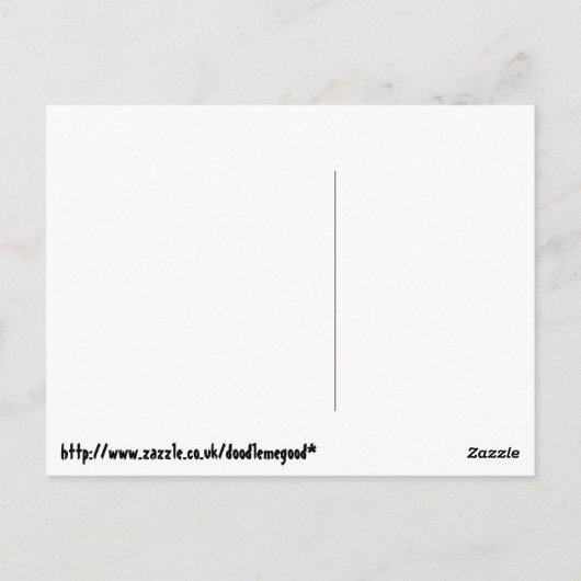 私はそのような反逆者、私身に着けています異様なソックスをです! ポストカード (裏面)