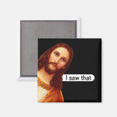 私はそのイエズスの磁石を見た マグネット (正面/裏面)