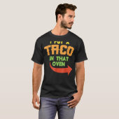 私はそのオーブンの妊娠告知にタコを入れる Tシャツ (正面フル)
