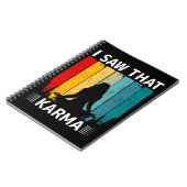 私はそのカルマを見た ノートブック (左側)