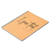 私はそのカルマを見た ノートブック (左側)