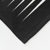 私はそのカルマを見た フリースブランケット (角)