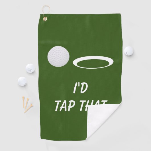 私はそのゴルフギフトおもしろいをタップする ゴルフタオル (インサイチュ)
