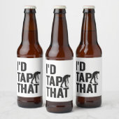 私はそのゴルフスポおもしろいートゴルフ愛好家ギフトをタップする ビールラベル (ボトル)