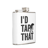 私はそのゴルフスポおもしろいートゴルフ愛好家ギフトをタップする フラスク (右)