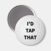 私はそのゴルフタップをマグネットに接続する マグネット (正面/裏面)