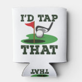 私はそのゴルフパターをタップしてあげたい 缶クーラー (裏面)