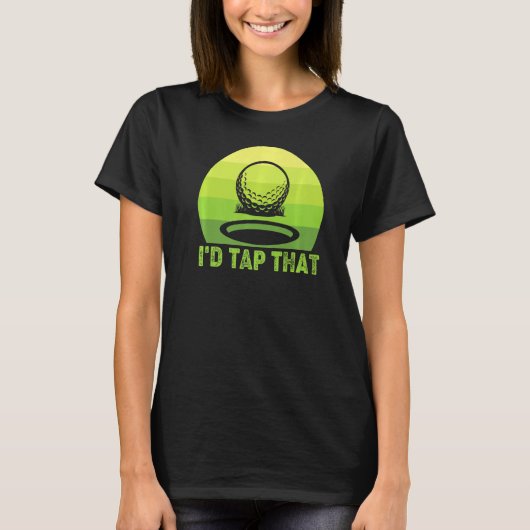 私はそのタップゴルフ4 Tシャツ (正面)