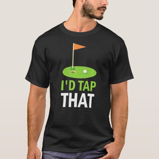 私はそのタップゴルフ6 Tシャツ (正面)