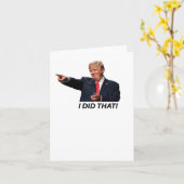 私はそのトランプミームをした カード (黄色い花)