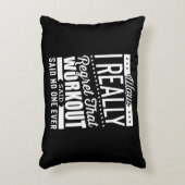 私はそのトレーニングフィットネス動機を本当に後悔している アクセントクッション (正面(垂直))