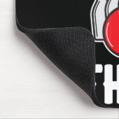 私はそのボウリングをする人、 クリケットの投手おもしろいボーリングチームギフトをヒット マウスパッド (コーナー)