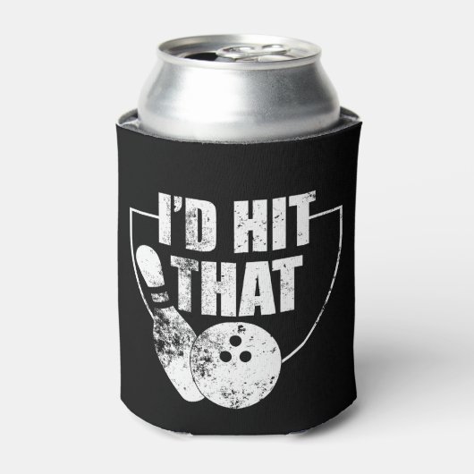 私はそのボーリング商品のギフトおもしろいをボウリングをする人、 クリケットの投手に当てる 缶クーラー (缶正面)