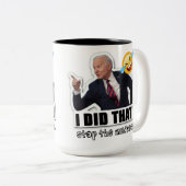 私はそのマグをした ツートーンマグカップ (正面右)