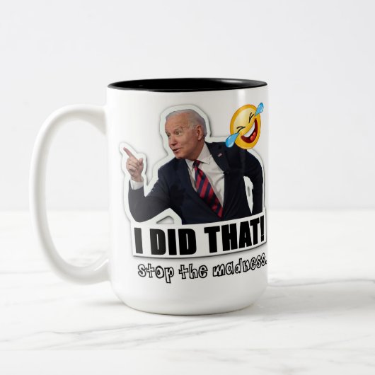 私はそのマグをした ツートーンマグカップ (左)