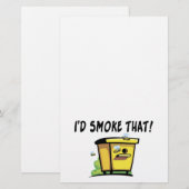 私はそのミツバチの巣を煙らします 便箋 (正面/裏面)