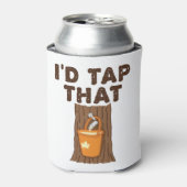 私はそのメープル糖化の木のシロップをタップする 缶クーラー (缶正面)