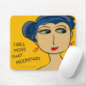 私はその山を動かします マウスパッド (マウス)