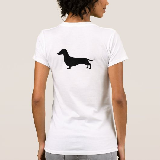 私はその犬を飼ってもいい? Tシャツ (裏面)
