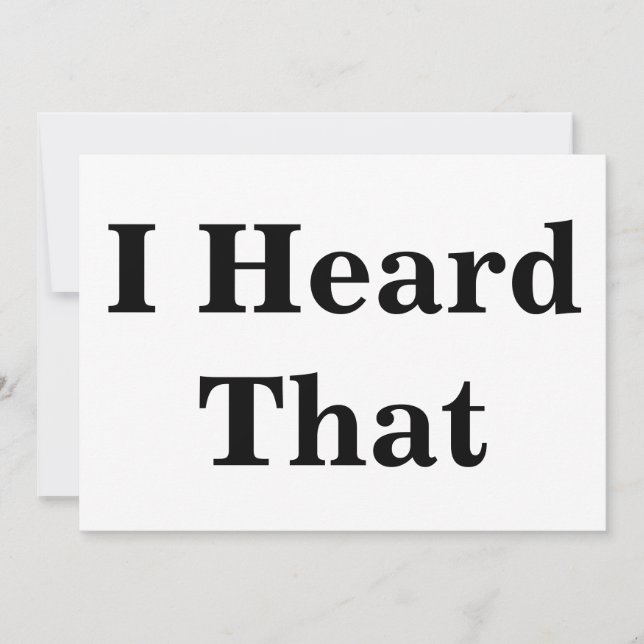 私はその看板を聞いた (正面)