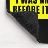 私はそれがクールだった前に反オバマでした マウスパッド (コーナー)