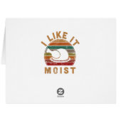 私はそれが湿った感謝祭の衣装トルコの日ギが好き (裏面横)