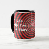 私はそれとの救済してもいいです-私はHypno-1%eのマグです マグカップ (正面左)