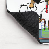 私はそれに取り組んでいます マウスパッド (コーナー)