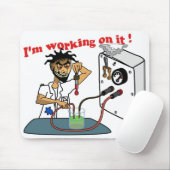 私はそれに取り組んでいます マウスパッド (マウス)