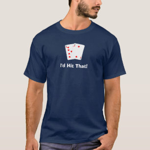 私はそれに当ります! ブラックジャックのティー Tシャツ