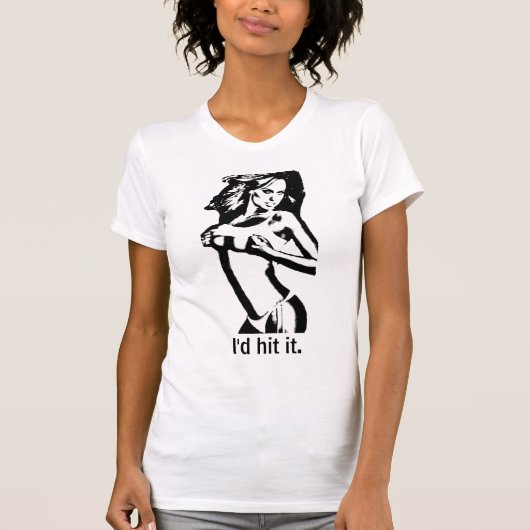 私はそれに当ります Tシャツ (正面)