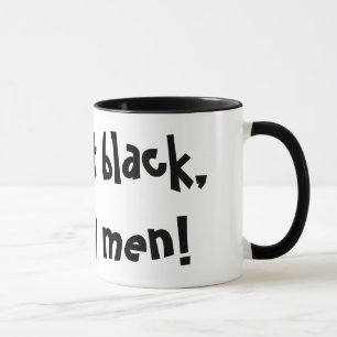 私はそれに私の人のような黒を、取ります! おもしろマグカップ マグカップ