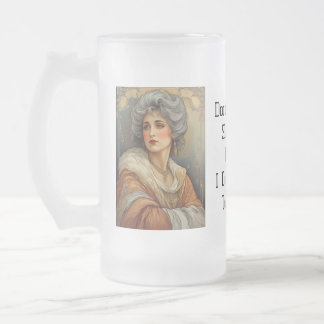 私はそれに酒を飲まない!!! フロストグラスビールジョッキ