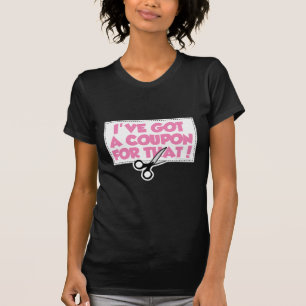 私はそれのためのクーポンを持っています Tシャツ