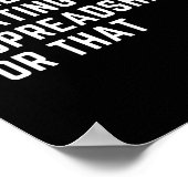 私はそれのためのスプレッドシートを黙って作成しているおもしろい ポスター (角)