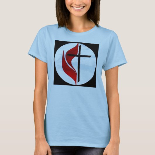 私はそれのメソジスト教徒そして誇りを持ったです! Tシャツ (正面)