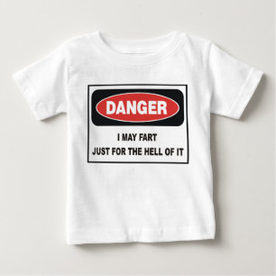 私はそれの地獄のためにちょうど屁をするかもしれません ベビーTシャツ