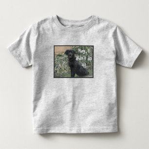 私はそれをしませんでした! 子供のTシャツ トドラーTシャツ