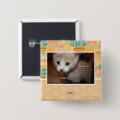 私はそれをしませんでした 缶バッジ (正面&裏面)