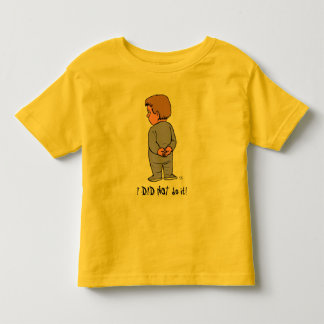 私はそれをしませんでした! 、KB トドラーTシャツ